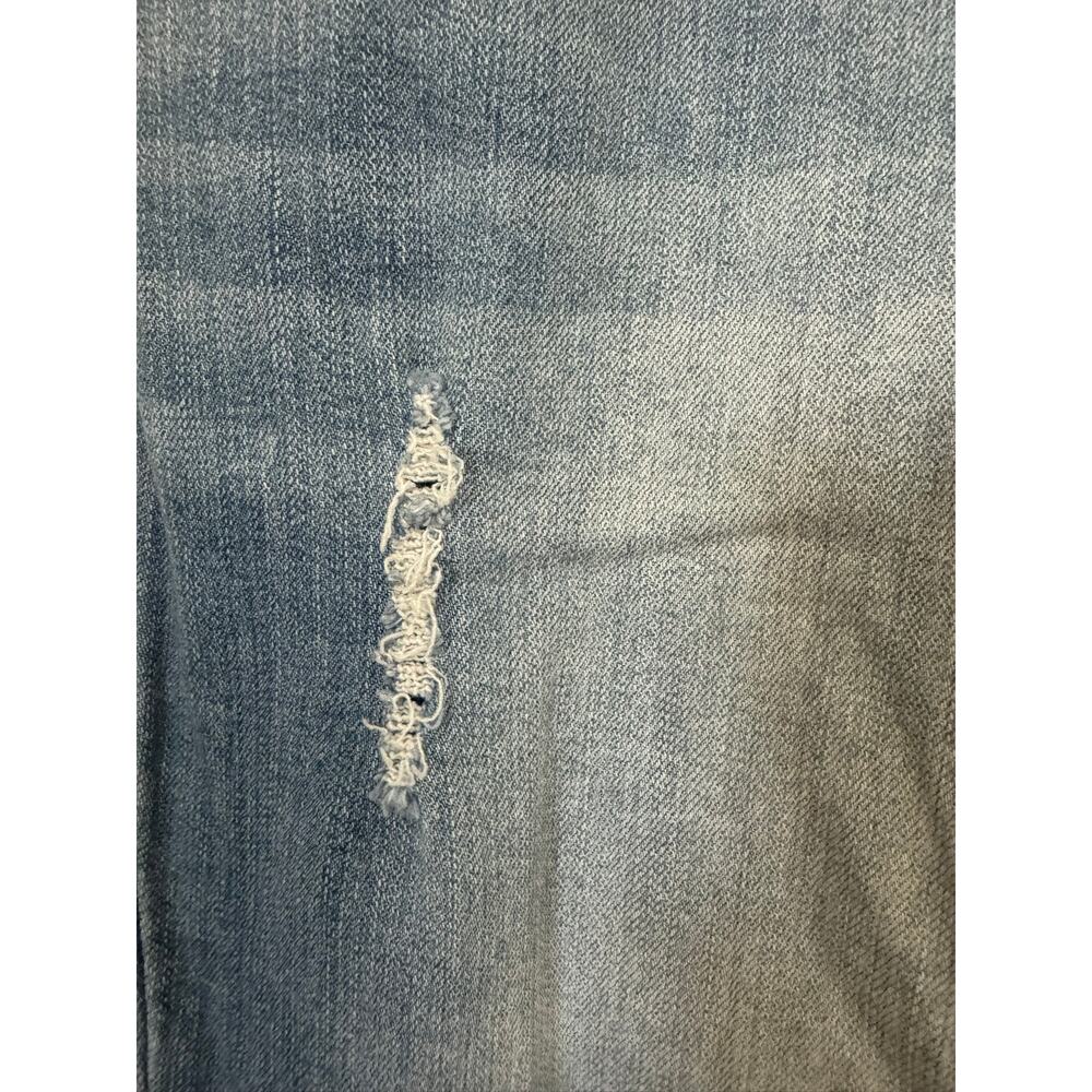 1822 Denim Taylor Jeans Size 4 Light Wash Cuffed Distressed High Rise - Picture 10 of 12